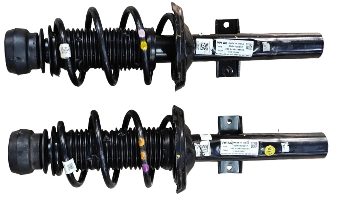 Front Complete Shocker Assy Set 5QP413031E Compatible With Skoda = Kushaq & Salvia / Volkswagen = Taigun & Virtus