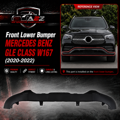 Front Lower Bumper 1678857407 A1678857407 Compatible With MERCEDES BENZ GLE CLASS W167 (2020-2022) Tag No.363
