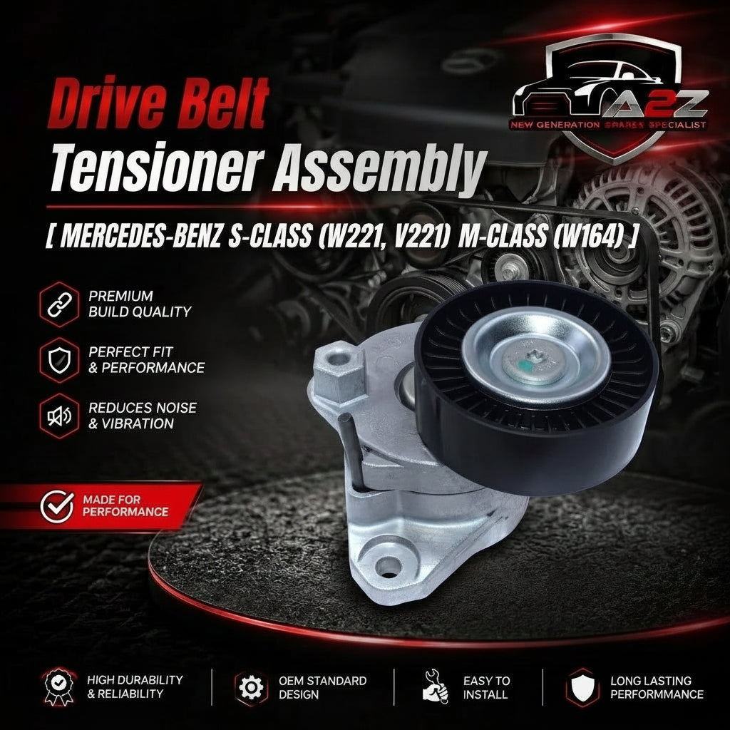 Belt Tensioner With Pulley A2722000270 & A2722000070 Compatible With MERCEDES-BENZ S-CLASS (W221, V221) M-CLASS (W164) Tag No.6