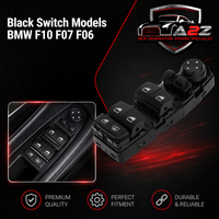 Pin Window Black Switch Models 61319238240 61319241956 61319179915 Compatible With BMW 5 Series F10 12 F10/F07/F06 Tag-SW-44