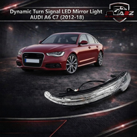 Dynamic Turn Signal LED Mirror Light Left 4GD949102 & Right 4GD949101 Compatible with AUDI A6 C7  Tag-MLA-154