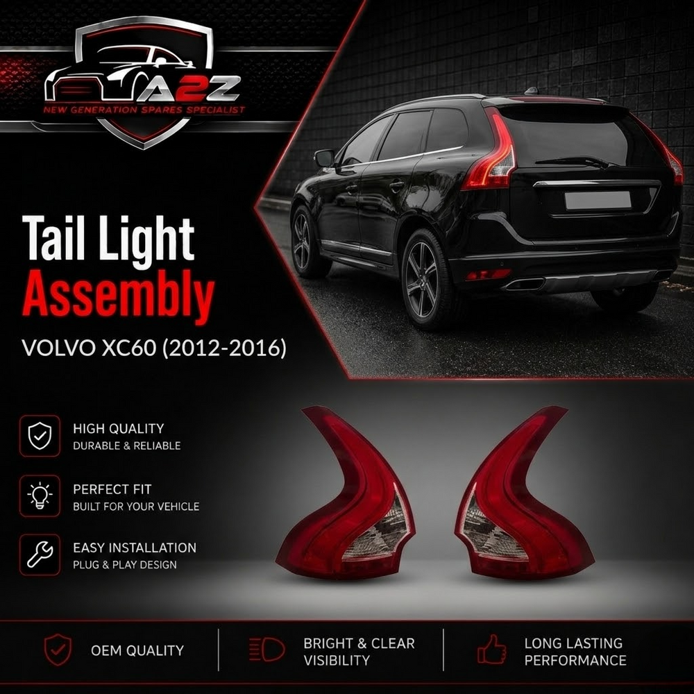 Tail Light Rear Lamp Left 31323034 & Right 31323035 Compatible With VOLVO XC60 Tag No.201