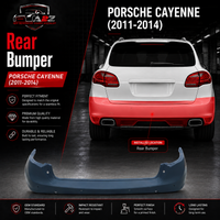 Rear Bumper 95850541110G2X Compatible With PORSCHE CAYENNE Tag No.220