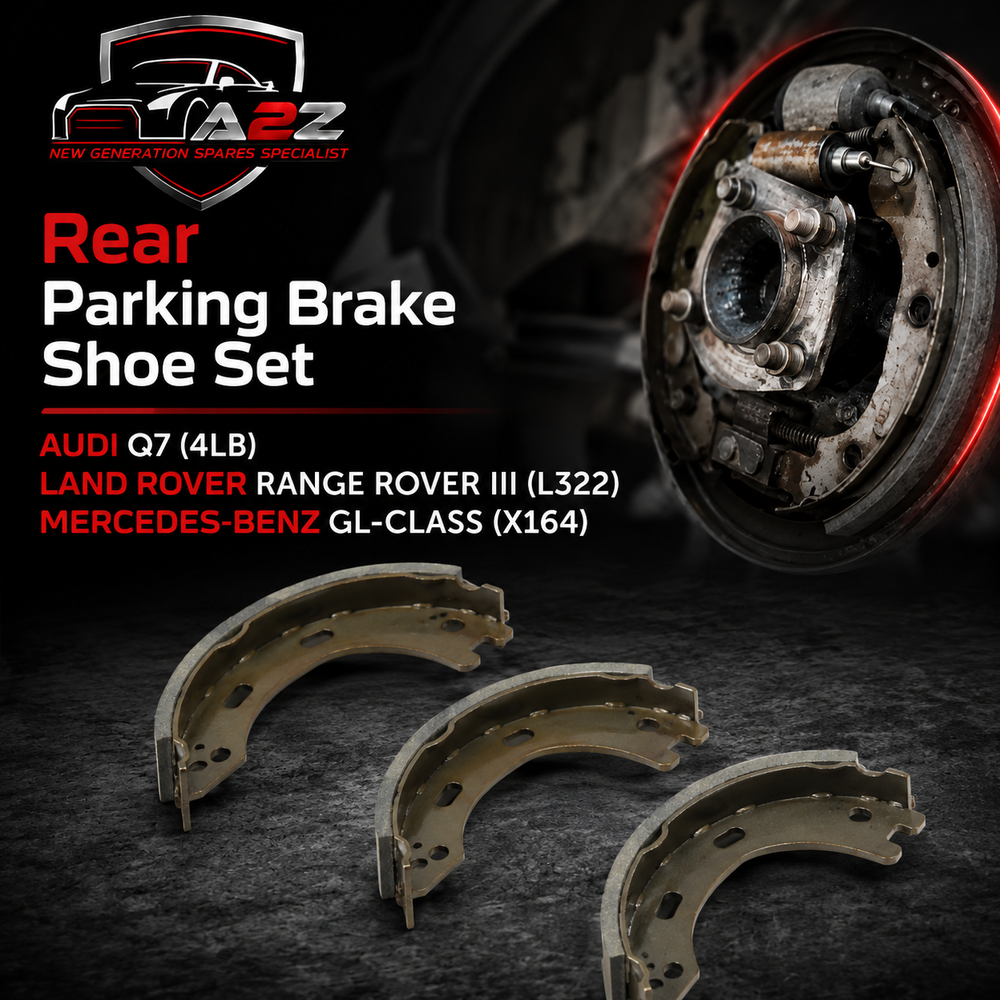 Rear Parking Brake Shoe Set SFS000051  SFS000050 Compatible With AUDI Q7 (4LB) LAND ROVER RANGE ROVER III (L322)MERCEDES-BENZ GL-CLASS (X164)