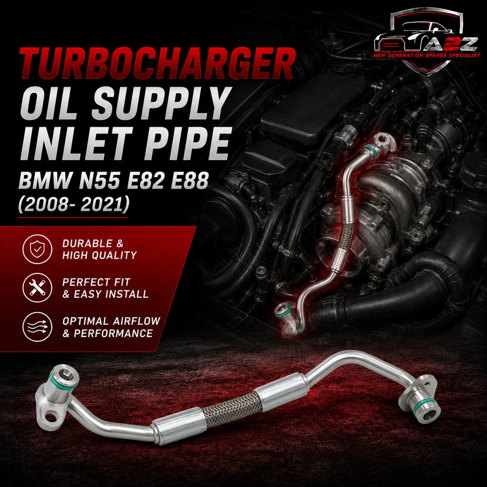 Turbocharger Oil Supply Inlet Pipe 11427585402 Compatible With BMW N55 E82 E88