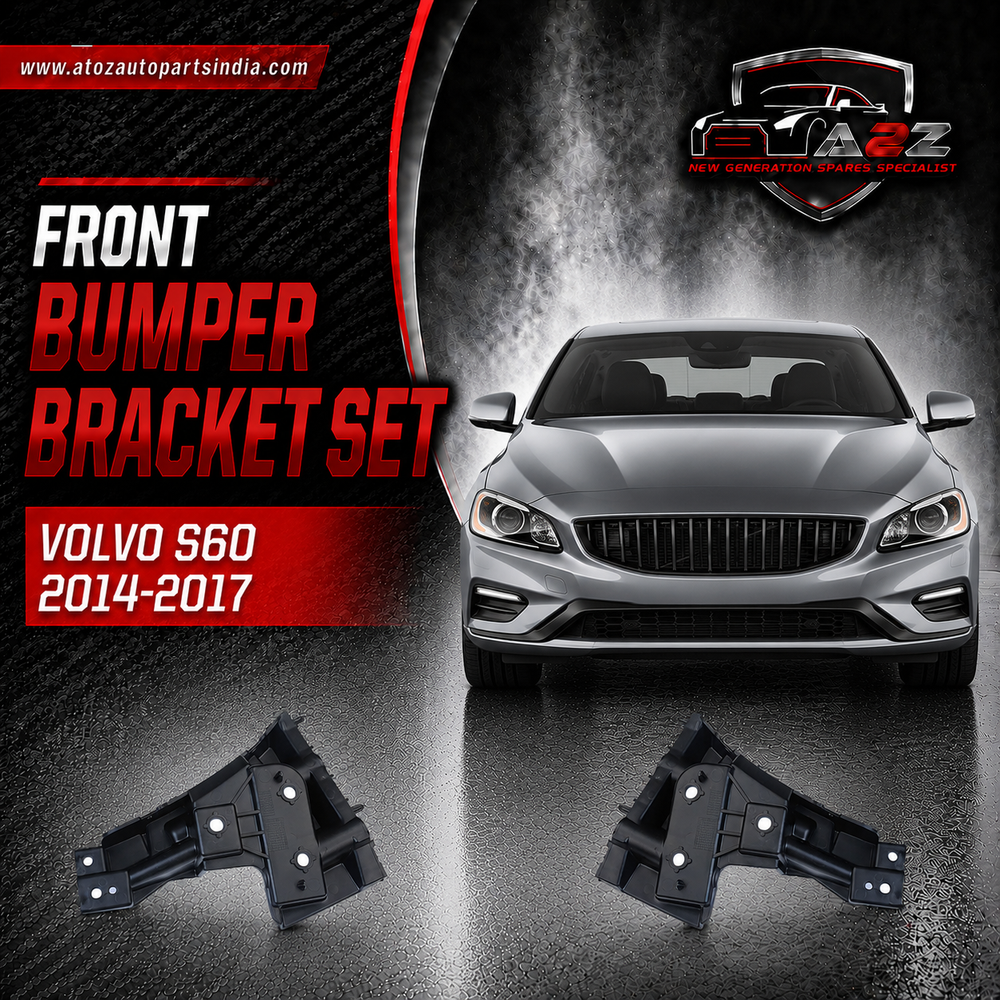 Front Bumper Bracket Left 31365416 Right 31365417 Compatible With Volvo S60 Tag No.2707