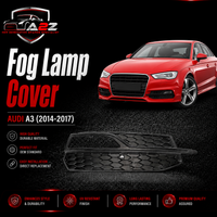 Fog Lamp Cover Fog Lamp Cover Left 8V3807681G & Right 8V3807682G 8V3807681G9B9 Compatible With AUDI A3 (2014-2017) Tag No.2