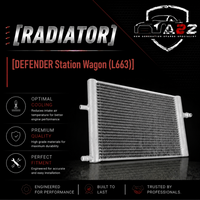 Auxiliary Radiator LR128288 Compatible With DEFENDER Station Wagon (L663)