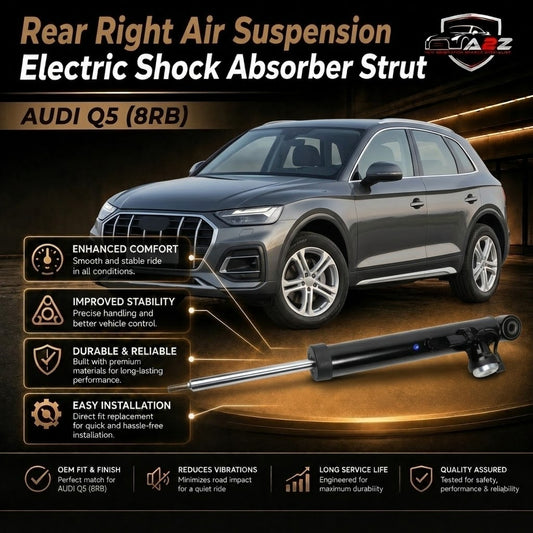 Rear Right Air Suspension Electric Shock Absorber Strut 8R0513026 8R0513026J 8R0 513026K Compatible With AUDI Q5 (8RB)
