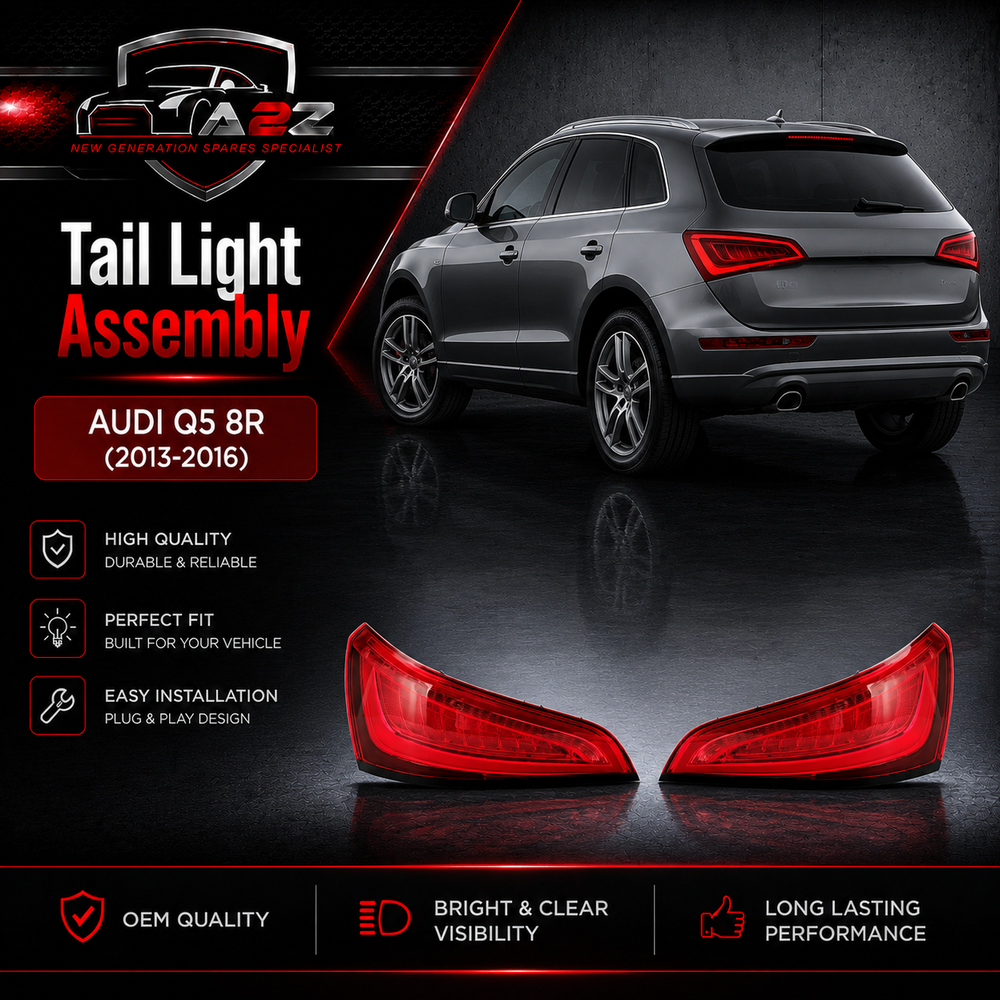 Tail Light Assy Left 8R0945093C & Right 8R0945094C Comptible With Audi Q5 8R (2013-2016) Tag No.153