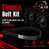 Timing Belt Kit CT1134K1 03L198119 Compatible With AUDI A4 B8 (8K2) | A4 / S4, Q5 (8RB) (CONTINENTAL)
