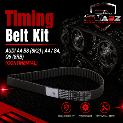 Timing Belt Kit CT1134K1 03L198119 Compatible With AUDI A4 B8 (8K2) | A4 / S4, Q5 (8RB) (CONTINENTAL)