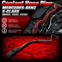 Coolant Hose Pipe 2225012825 Compatible With MERCEDES-BENZ S-CLASS (W222, V222, X222) Tag No.512