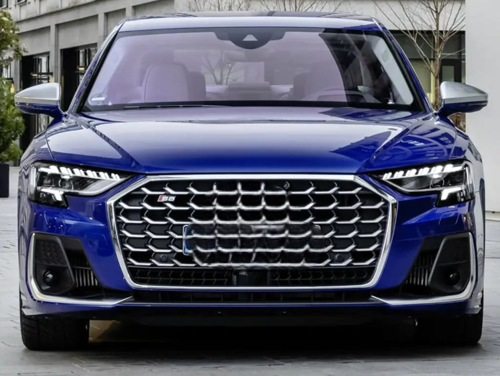 S8 Black And Chrome Upgrade Show Grill Compatible With AUDI A8 D5 (2023-25) Tag No.121