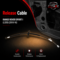 Release Cable LR013916 Compatible With RANGE ROVER SPORT I (L320)  (2010-16)