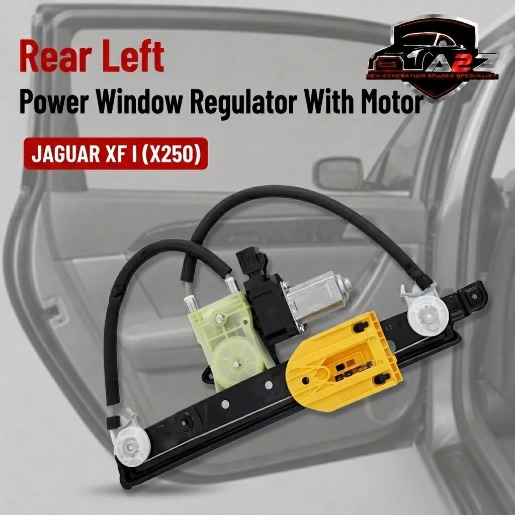 Rear Left  Power Window Regulator With Motor C2Z26992 Compatible with JAGUAR XF I (X250)
