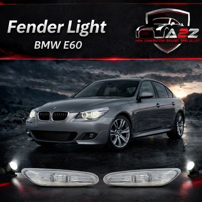 Marker Turn Signal Indicator Light Left 63136923919 & Right 63136923920 Compatible with BMW  5 Series E60 2007-2010 Tag-FBL-20