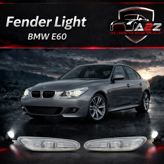Marker Turn Signal Indicator Light Left 63136923919 & Right 63136923920 Compatible with BMW  5 Series E60 2007-2010 Tag-FBL-20