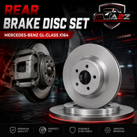 Rear Brake Disc Set A1644230512 A1644231212 Compatible With MERCEDES-BENZ GL-CLASS X164