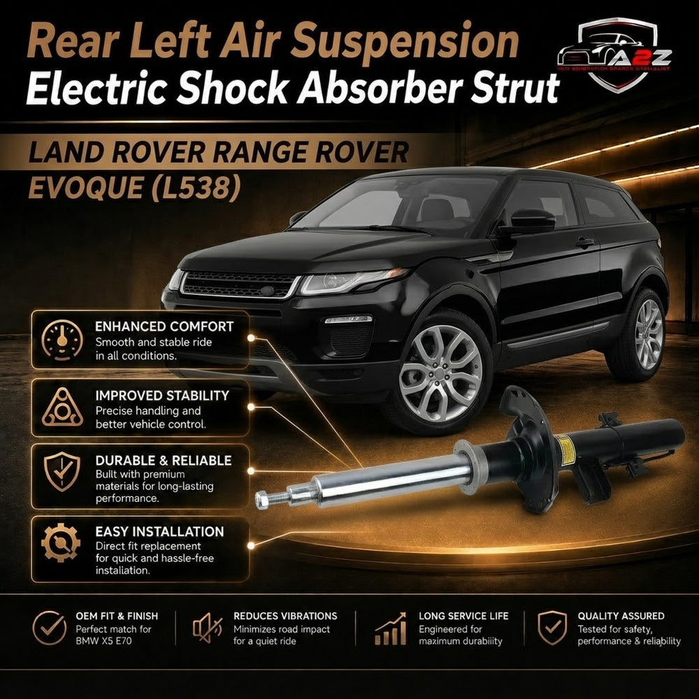 Rear Left Air Suspension Electric Shock Absorber Strut LR024447 LR044687 LR051497 LR056269 Compatible With LAND ROVER RANGE ROVER EVOQUE (L538)