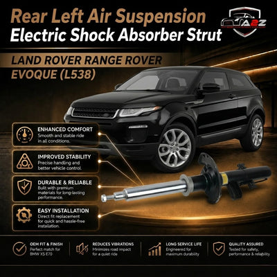 Rear Left Air Suspension Electric Shock Absorber Strut LR024447 LR044687 LR051497 LR056269 Compatible With LAND ROVER RANGE ROVER EVOQUE (L538)