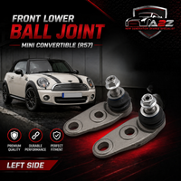 RigFront Lower Ball Joint ht 31126772304 & Left 31126772303 Set Compatible With MINI (R56) & MINI CLUBMAN (R55) & MINI CLUBVAN (R55)  & MINI Convertible (R57)