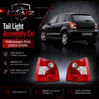 Tail Light Set Left 6Q6945095G & Right 6Q6945096G Compatible With Volkswagen polo (2002)