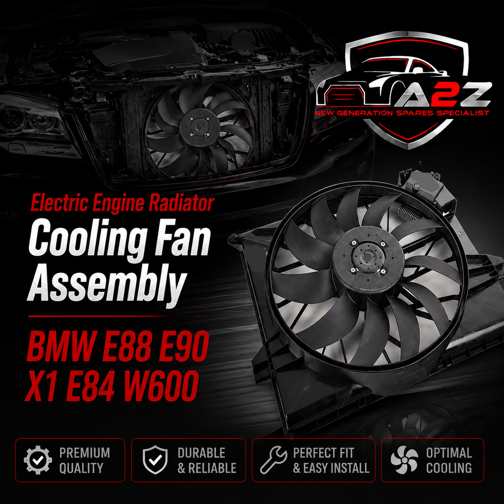 Electric Engine Radiator Cooling Fan Assembly 17427545366 Compatible With BMW E88 E90 X1 E84 W600