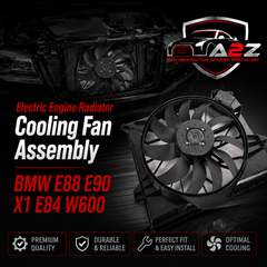 Electric Engine Radiator Cooling Fan Assembly 17427545366 Compatible With BMW E88 E90 X1 E84 W600