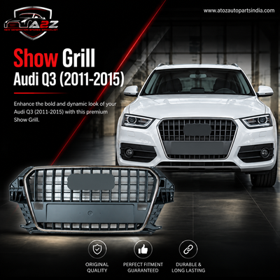 Show Grill Compatible With Audi Q3(2011-15) Original Grey Tag No.126