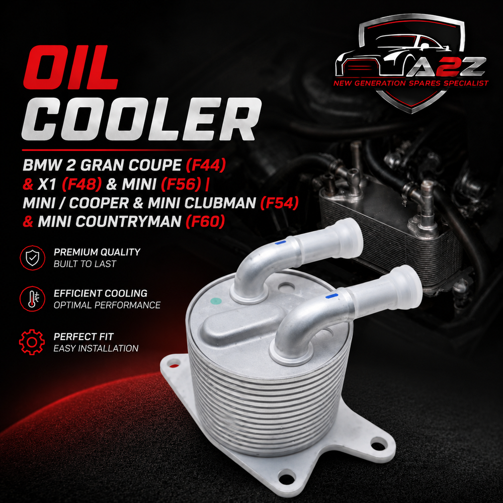 Oil Cooler 24148699905 Compatible With  BMW 2 Gran Coupe (F44) & X1 (F48) &  MINI (F56) | MINI / COOPER & MINI CLUBMAN (F54) & MINI COUNTRYMAN (F60) Tag No.124