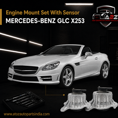 Engine Mount Compatible With MERCEDES-BENZ C-CLASS W205 Engine Mount Left 2052406217 & Right 2052406317