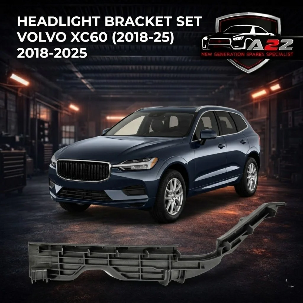 Headlight Lower Bracket Set Left 31468712 & Right 31698239 Compatible With Volvo XC60 (2018-25)