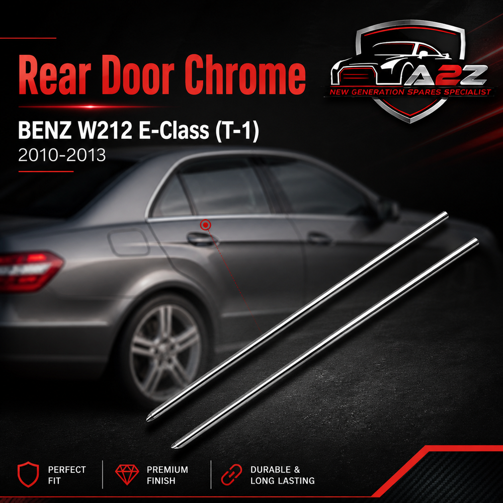 Rear Door Chrome Left 2126902962 & Right 2126903062 Compatible With MERCEDES BENZ W212 E-Class (T-1) 2010-2013 Tag No.117