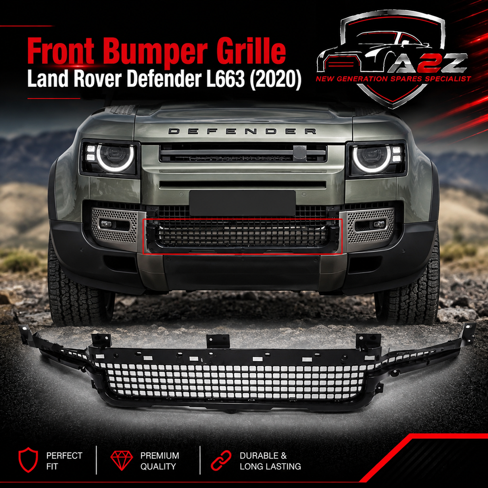 Front Bumper Grille LR1294424 Compatible With Land Rover Defender L663 (2020)