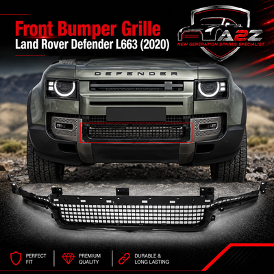 Front Bumper Grille LR1294424 Compatible With Land Rover Defender L663 (2020)