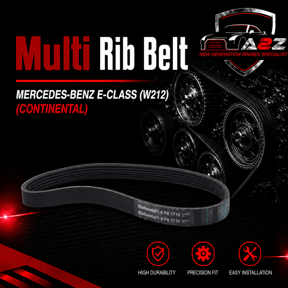 Multi Rib Belt 6PK1710 9809996880 9654114480 Compatible With MERCEDES-BENZ E-CLASS (W212) (CONTINENTAL)