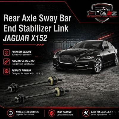 Rear Axle Sway Bar End Stabilizer Link Right & Left C2C18572 C2C18571 Set Compatible With JAGUAR F-TYPE Coupe (X152) & XF I (X250) & XJ (X351)