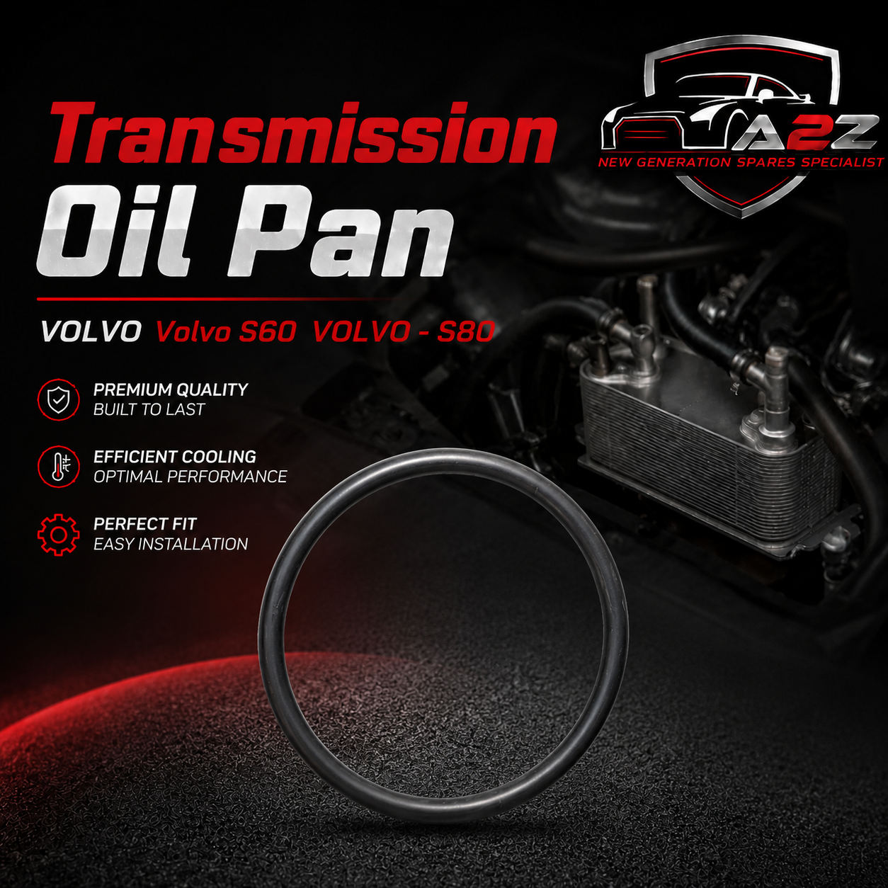 Transmission Oil Pan 30751874 Compatible With VOLVO  Volvo S60  VOLVO - S80
