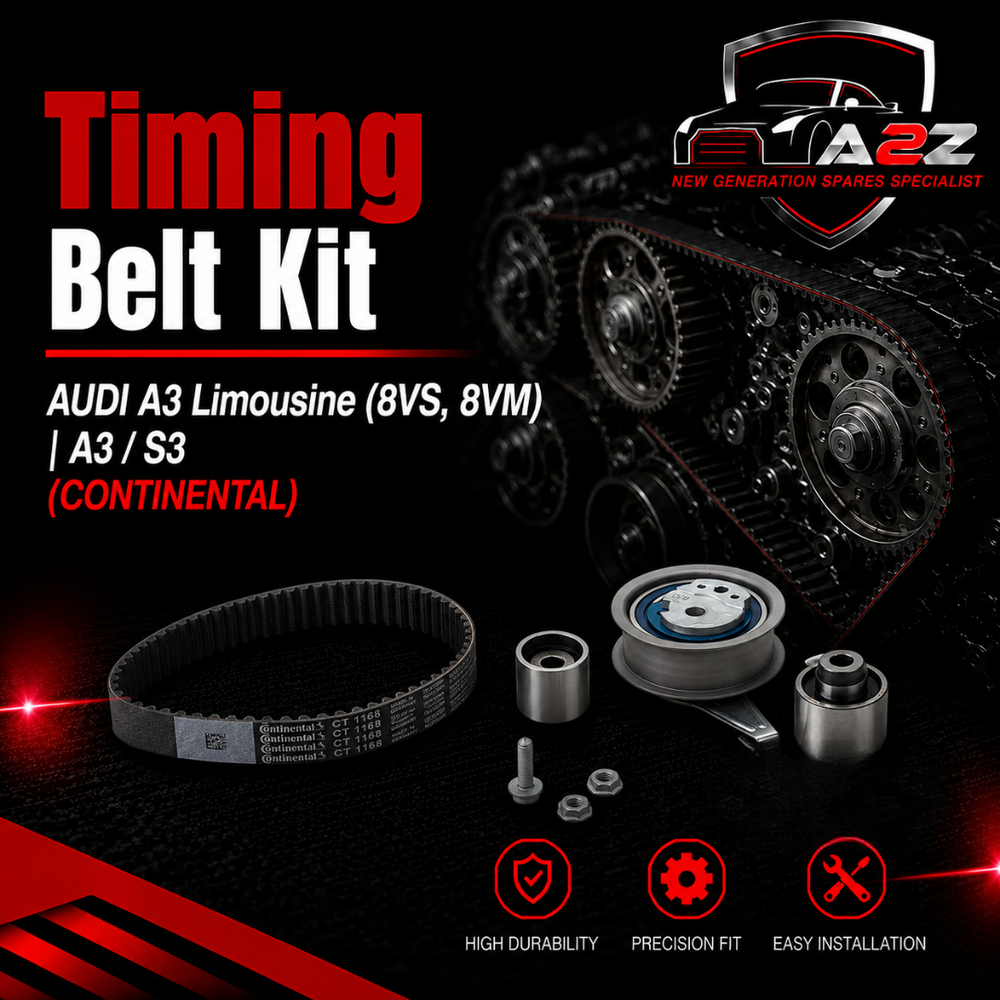 Timing Belt Kit CT1168K4 04L198119J 04L198119T Compatible With AUDI A3 Limousine (8VS, 8VM) | A3 / S3 (CONTINENTAL)