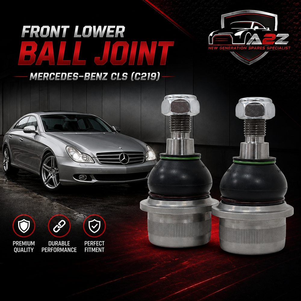 Front Lower Ball Joint Right & Left 2113300435 2203330327 Set Compatible With MERCEDES-BENZ CLS (C219) & E-CLASS (W211) & S-CLASS W220