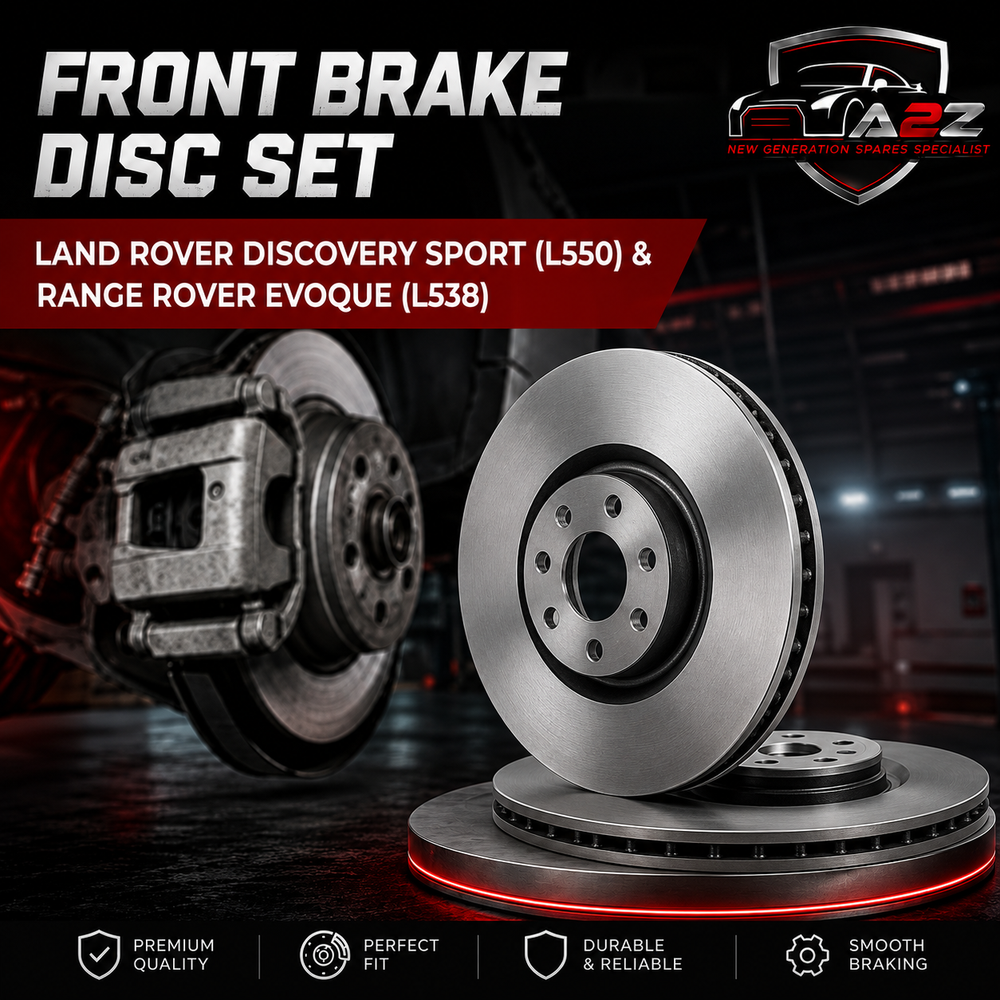 Front Brake Disc Set LR083647 J9C1167 Compatible With LAND ROVER DISCOVERY SPORT (L550) & RANGE ROVER EVOQUE (L538)