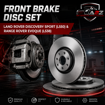 Front Brake Disc Set LR083647 J9C1167 Compatible With LAND ROVER DISCOVERY SPORT (L550) & RANGE ROVER EVOQUE (L538)