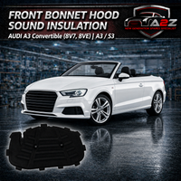 FRONT BONNET HOOD SOUND INSULATION 8V0863825  Compatible With AUDI A3 Convertible (8V7, 8VE) | A3 / S3