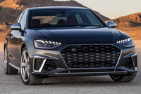 RS4 Black And Chrome Honeycomb Show Grill (For S Line Bumper) Compatible With Audi A4 B9 Facelift (2020-23) Tag No.33