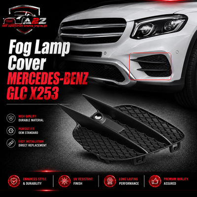 Fog Lamp Cover Left 2538853500 Right 2538853600 A2538853500 Compatible With MERCEDES-BENZ GLC (X253) Tag No.314