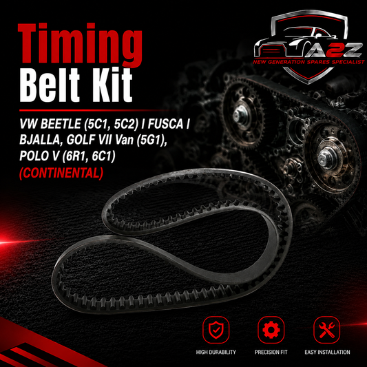 Timing Belt Kit CT1167K1 04E198119 Compatible With VW BEETLE (5C1, 5C2) | FUSCA | BJALLA, GOLF VII Van (5G1), POLO V (6R1, 6C1) (CONTINENTAL)