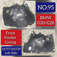 Front Left  Fender Liner 51717315729 Compatible With BMW 3  Series  G20, G80, G28 Tag-FE-95