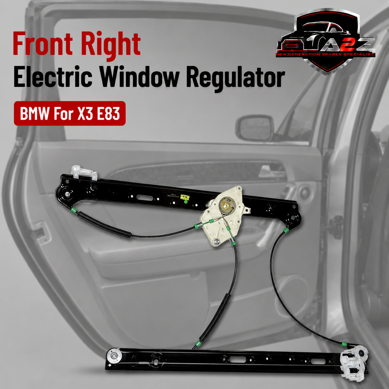 Front Right Electric Window Regulator 51333448250 Compatible With BMW For X3 E83