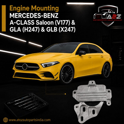 Engine Mounting 2472403100 Compatible With MERCEDES-BENZ A-CLASS Saloon (V177) & GLA (H247) & GLB (X247)